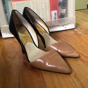 Michael Kors Heels - nude and black